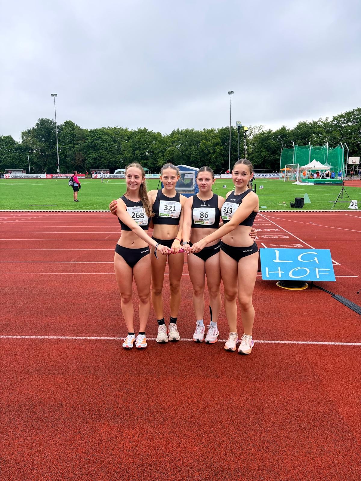 4x100m-Staffel U18