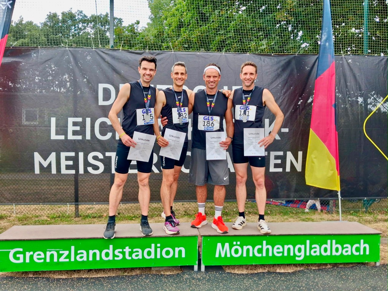 4x100m-Staffel M40